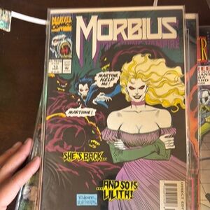 Morbius the Living Vampire Comic Book